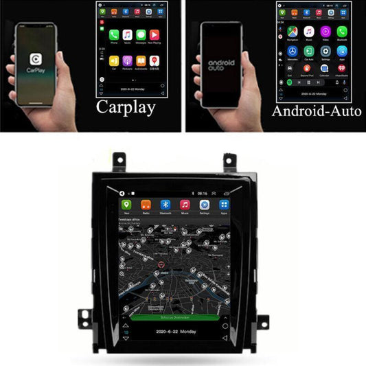 9.7 GPS Radio Carplay 2+32GB Wifi for Cadillac for Escalade 2007-2014 SLS 2007-12