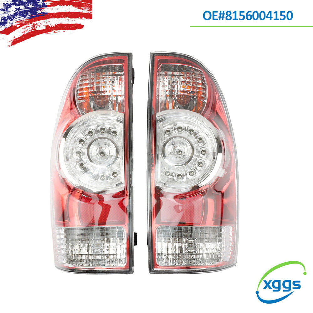 1 Pair 8156004150 For 2005-2015 for Toyota Tacoma Rear Tail Lights Brake Lamp NEW