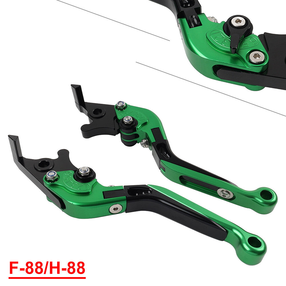 for Kawasaki ZX1400/ZZR1400/ZX14R 06-17 Folding Extendable Brake Clutch Levers