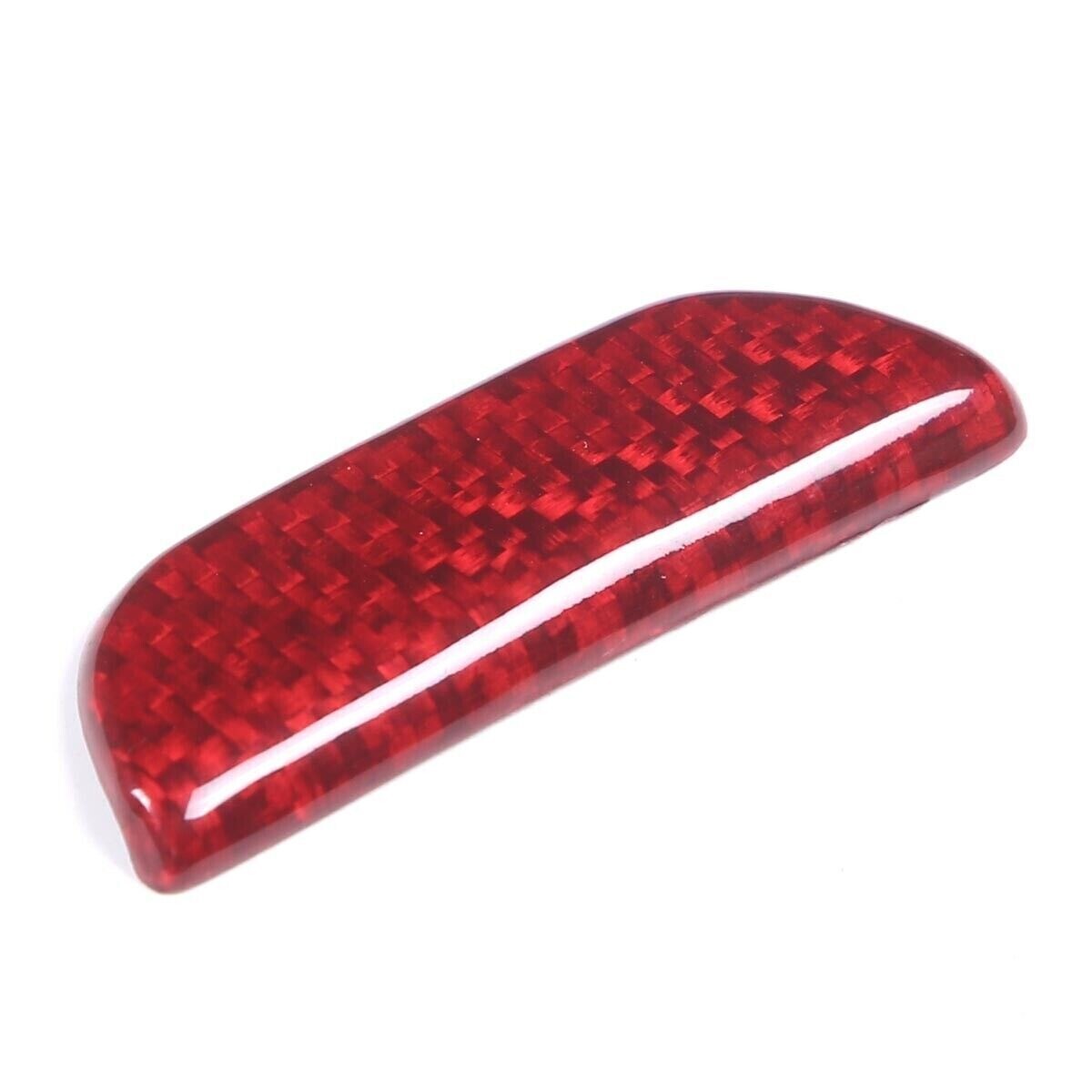 Red Carbon Fiber Armrest Box Switch Button Cover For Toyot@ 86 / for Subaru BRZ 2022+