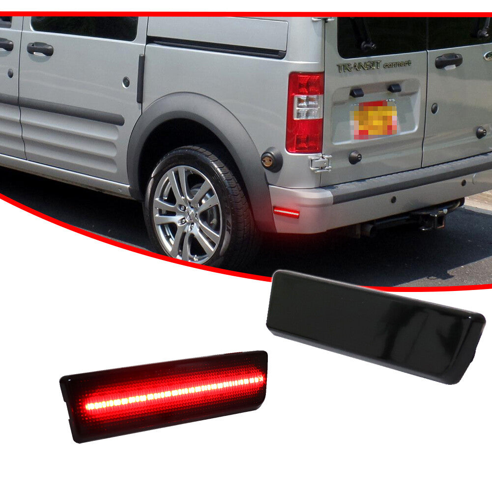 [Plug and Play] Smoked Rear Side Marker Lights for Ford 10-13 Transit Connect