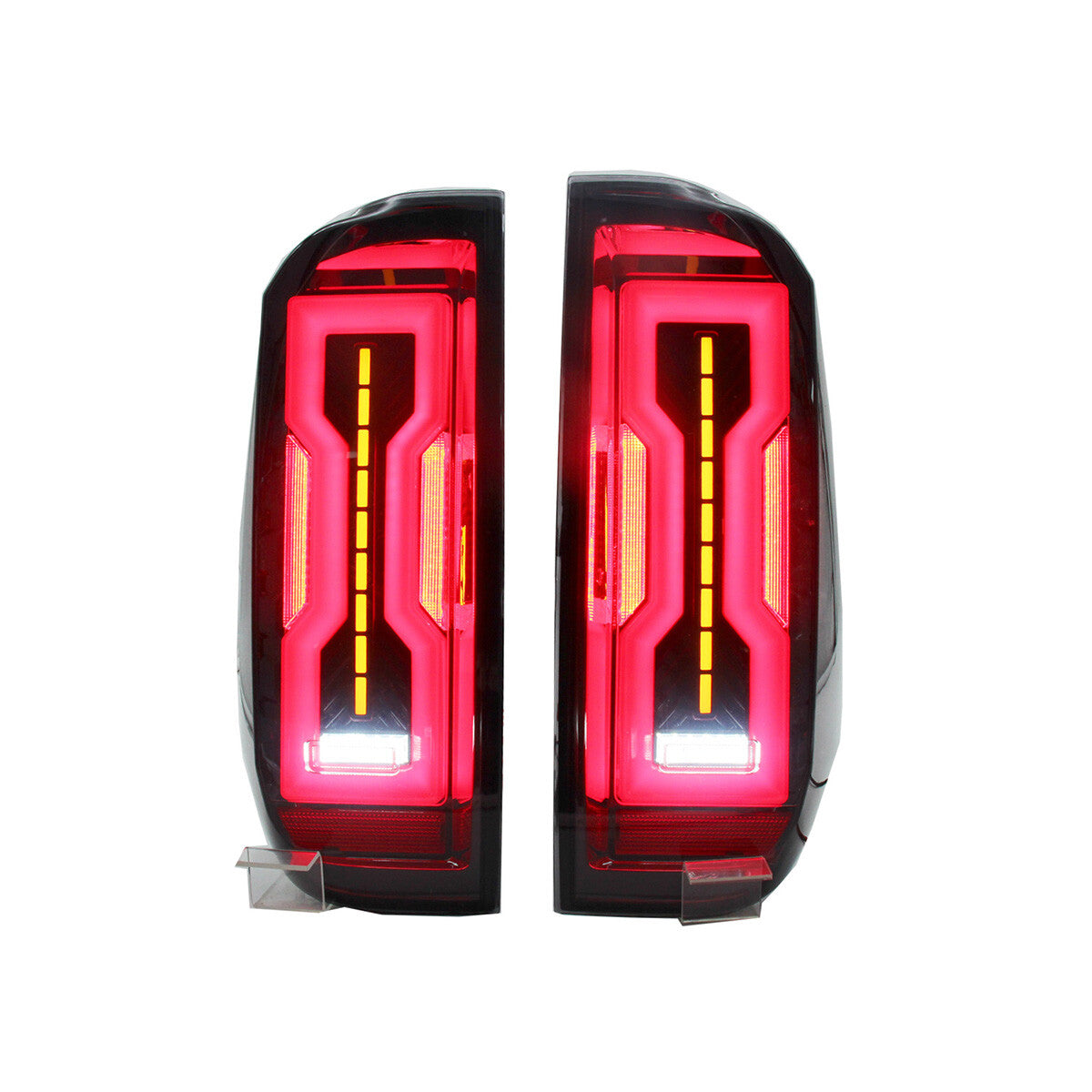 Fit For 2014-2021 for Toyota Tundra Smoke LED Rear Brake Tail Lights Lamps 2pcs