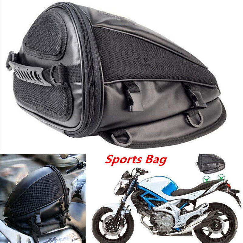 Motorcycle Bike Sports Luggage Waterproof Tail Box Tank Saddle Bag Gear Case Box