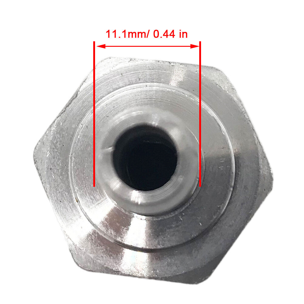 One Way Fuel Non Return Check Valve 10mm Aluminium Alloy For Fuel Pump Marine