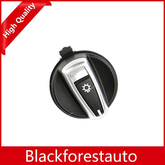 1 Pcs Car Headlight Switch Black Knob Button for BMW 1 E88 E82 3 E90 E91 X1 E84