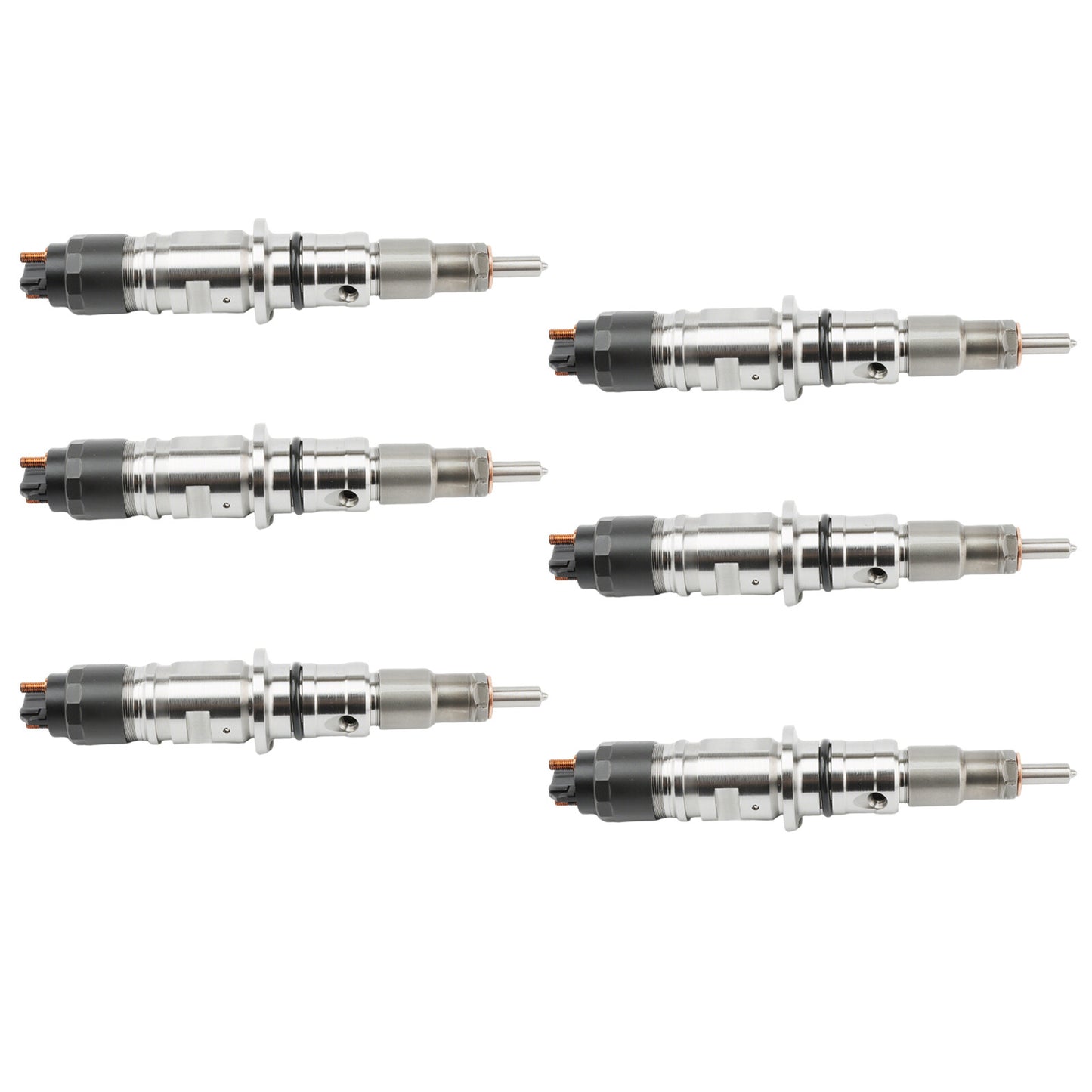 6pcs For 6.7LISB QSB Engines Fuel Injector 5364205 0445120177