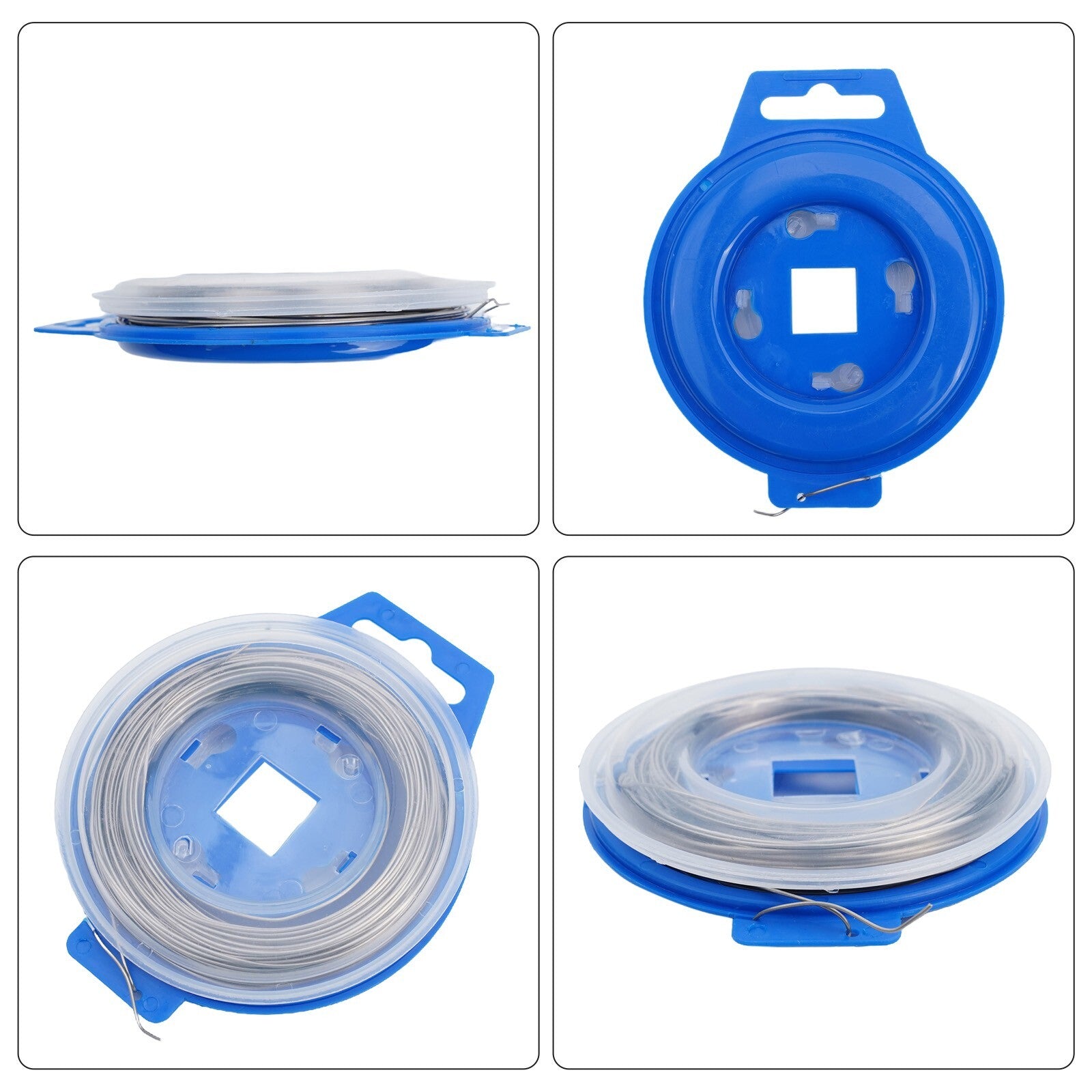 High-grade stainless steel safety wire, 50-foot roll, suitable for demanding applications.