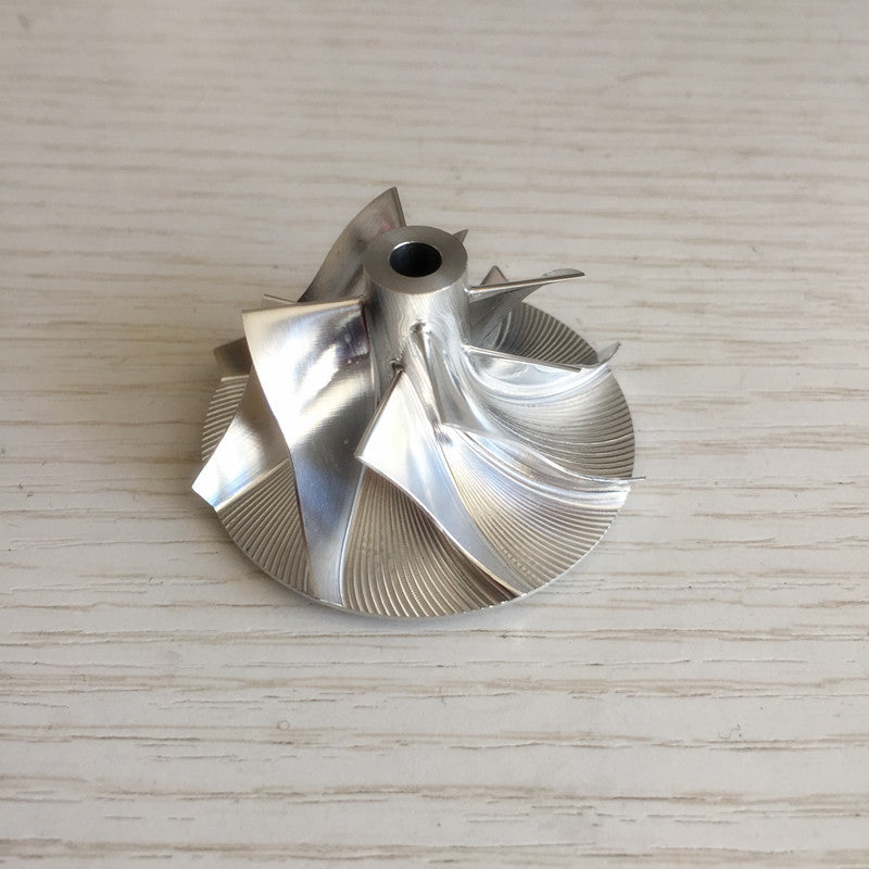K04 4+4 blades 31.50/45.00mm 5303-123-2011 Performance billet compressor wheel