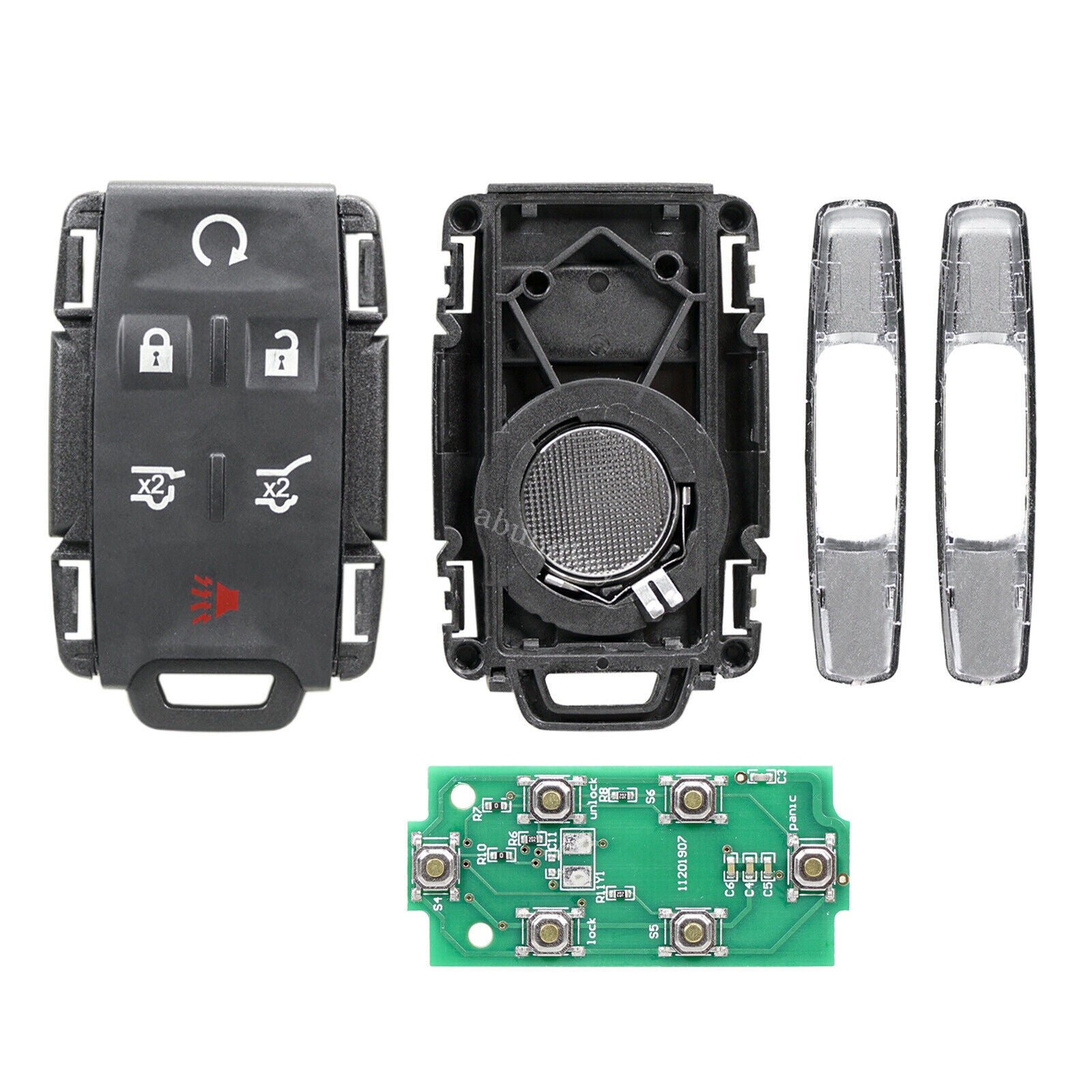 Remote control keychain 315MHz, compatible with for Chevrolet Tahoe Suburban 84540864 M3N-32337100 22859394