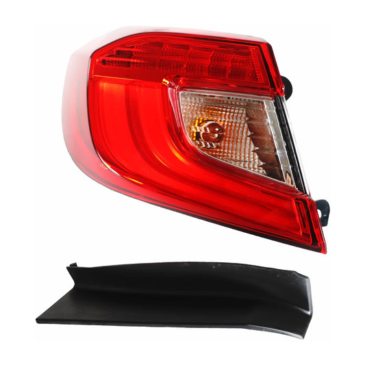 For 2018-2022 for Honda Accord OE Style Outer Tail Light Brake Lamp Left Driver Side