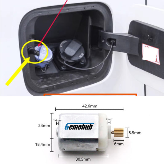 Fuel Filler Cap Actuator Motor For 1998-2004 for Audi A6 2008-2011 for Volvo XC70