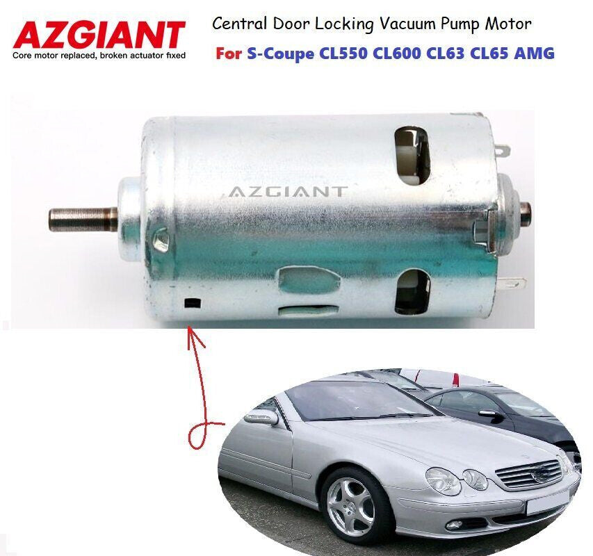 Automotive door vacuum pump locking motor suitable for Mercedes S-Class Coupe C216 C215 C140