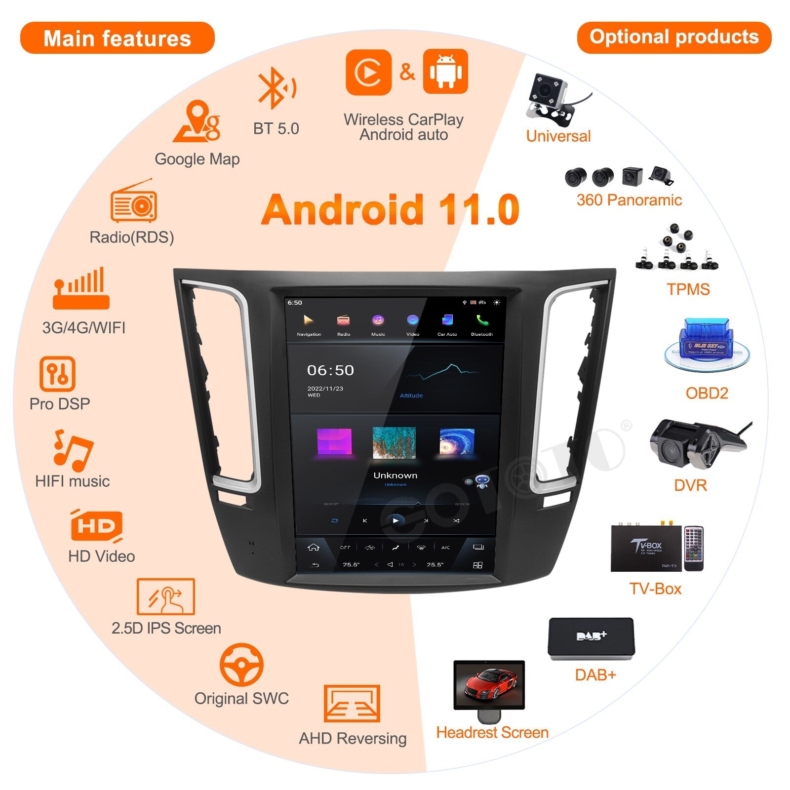 for Maserati for Levante 2012-2020 Android Car Radio 2 Din Stereo Receiver GPS Navi