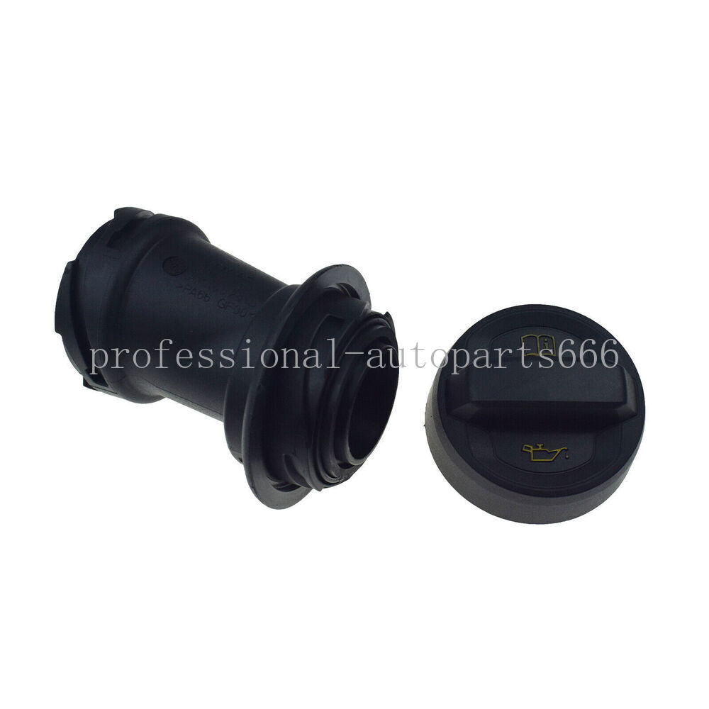 Oil neck and oil filler cap suitable for Volkswagen for Golf , for Tiguan , GTI, for Audi A3, A4, A5, A6, Q3, Q5, Q7