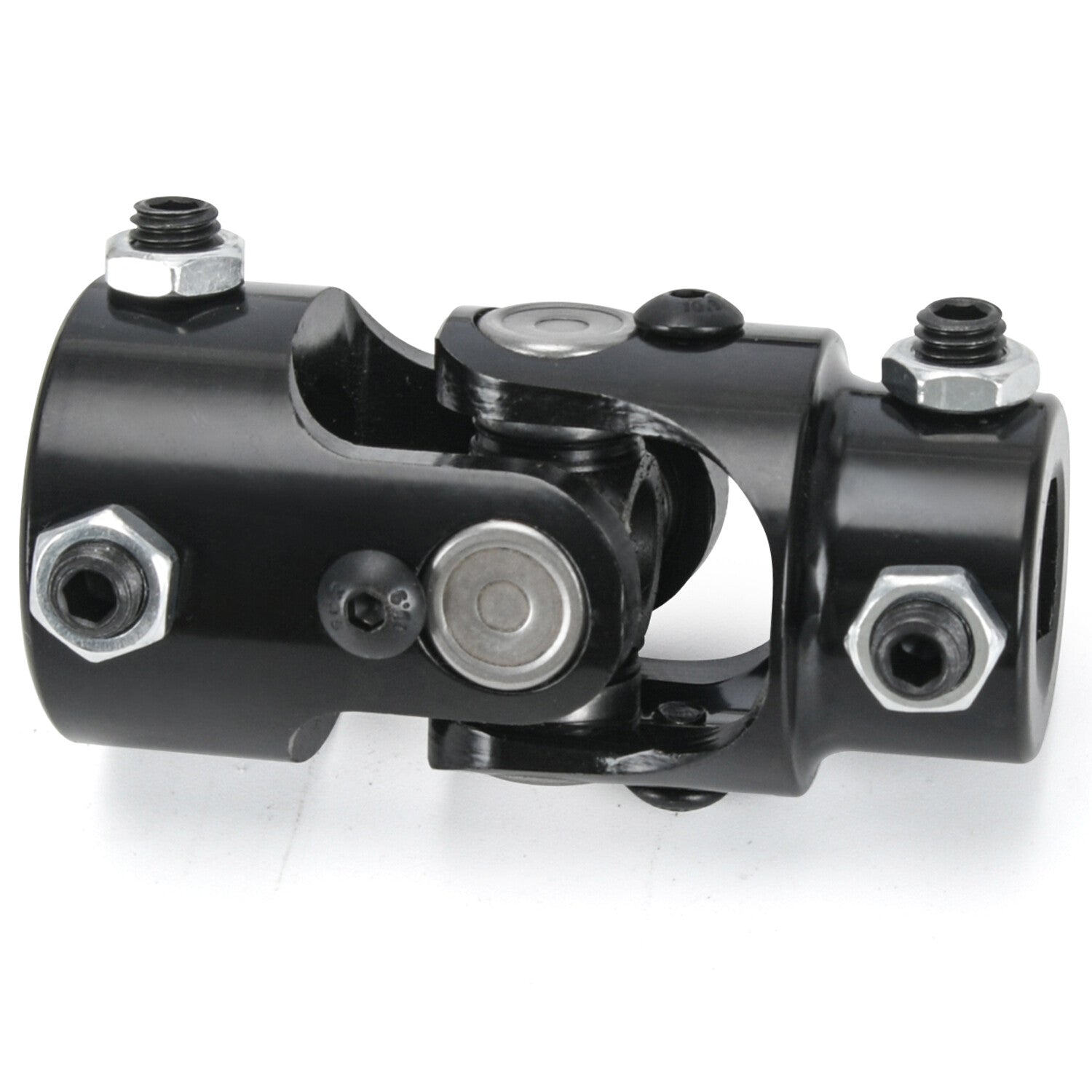 Steering Box Black U Joint 36 Steel Steering Shaft + 3/4 Support Bearing Kit