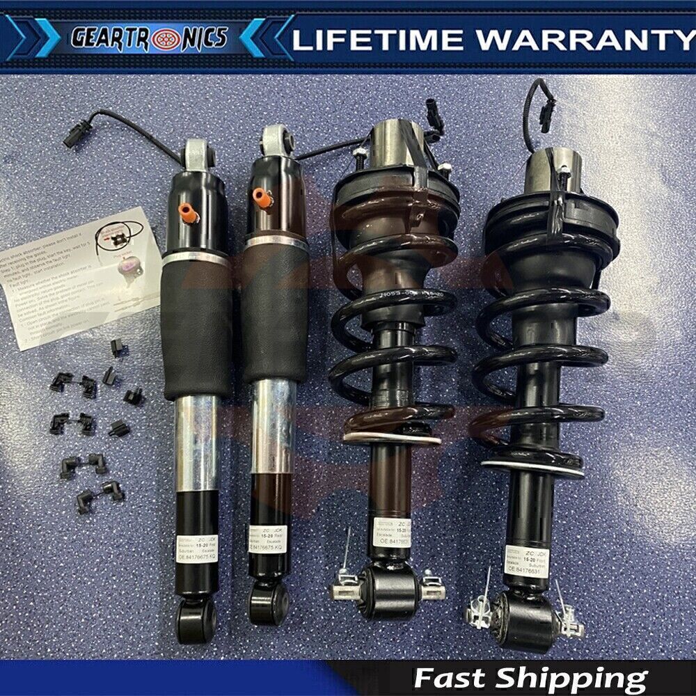 4X Front Rear Shock Struts MagneRide Fit for Cadillac for Escalade for Chevy Tahoe for GMC for Yukon