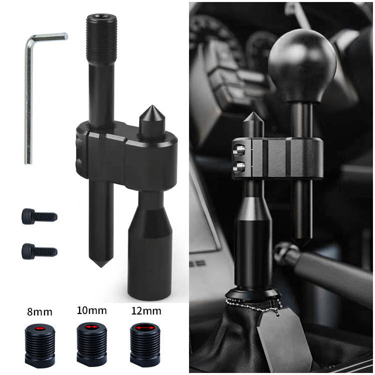 Car Shift Knob Extender Adjustable Lever Shift Head Extension Rod