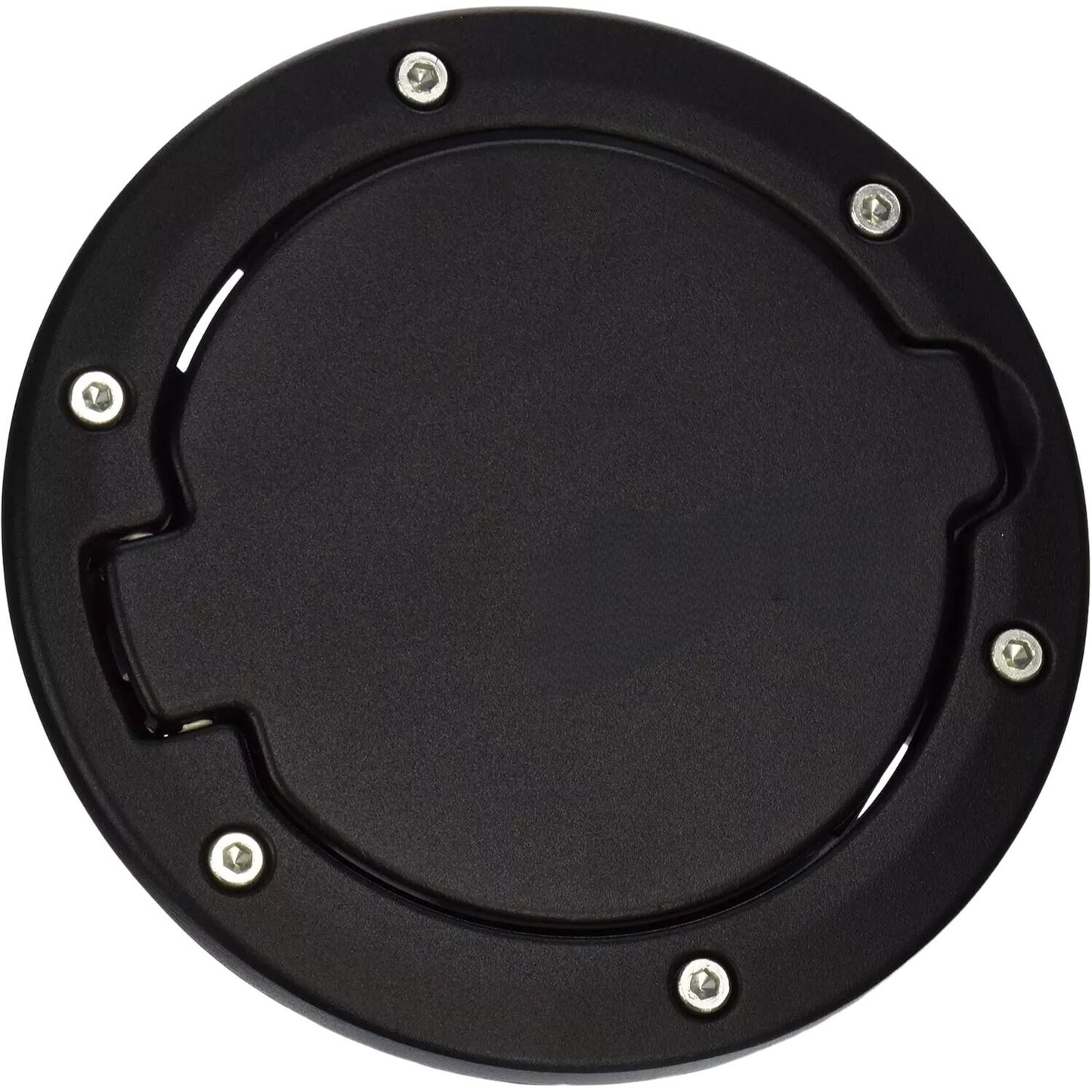 for Jeep for Wrangler Black Satin Fuel Filler Door Cap Cover 82210609 2007-2018 New