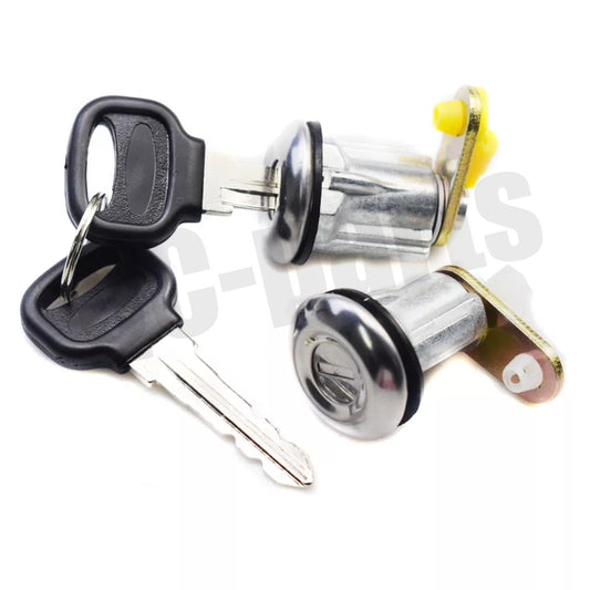 Door Lock Pair for Mazda 626 RX-7 B2200 B2600 for Ford Festiva Courier BE32-76-210