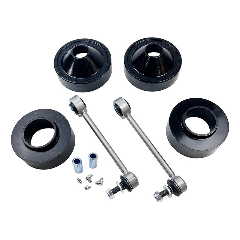 2-inch front and 1-inch rear leveling and lift kit with rocker arm linkage for Jeep for Wrangler JK 2007-2018
