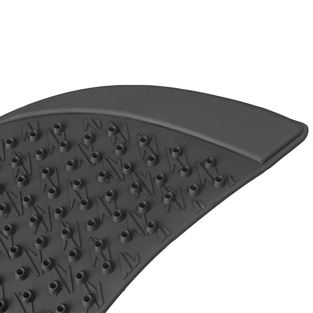 Tank Traction Side Pad Gas Fuel Knee Grip Decal Black for Kawasaki ZX-14R 06-15