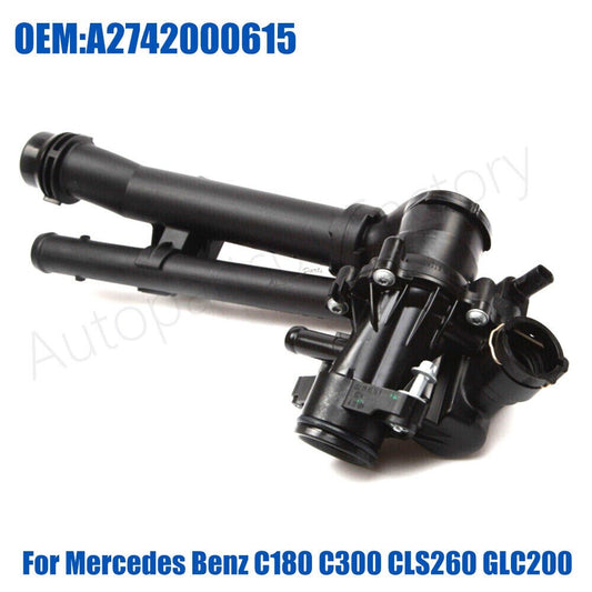 Engine Coolant Thermostat Fit For 2013-18 for Mercedes-Benz C/E -class A2742000615