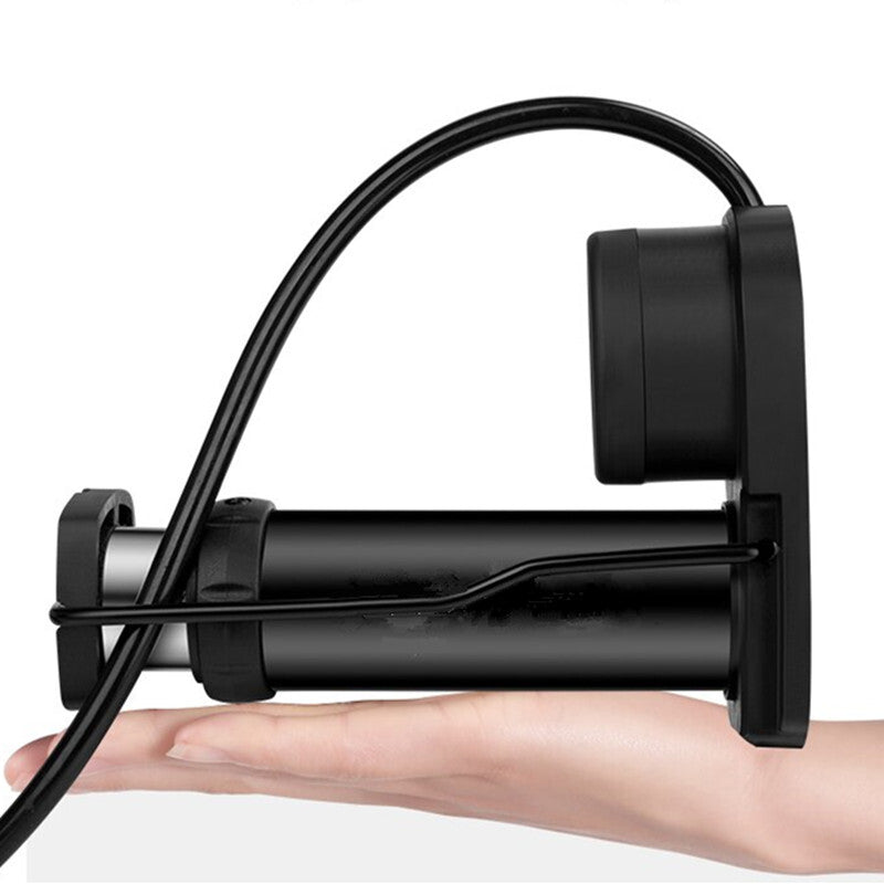 Portable Motorcycle Bicycle Multifunctional Valve Foot Inflator Wheel Air Pump