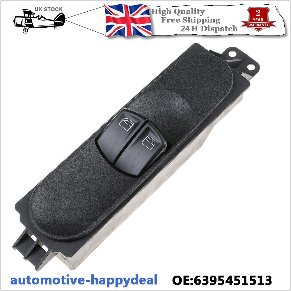 for Mercedes-Benz VIANO VITO W639 Driver Side 7Pin Electric Power Window Switch