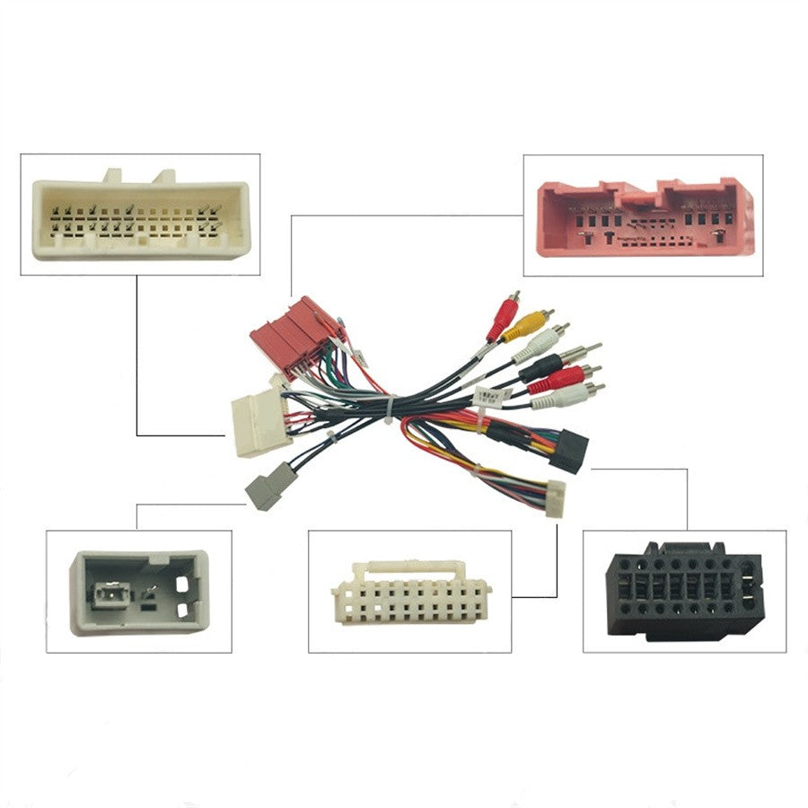 Car 16pin Stereo Radio Wiring Harness Power Cable Adapter for Mazda3 Axela CX-4