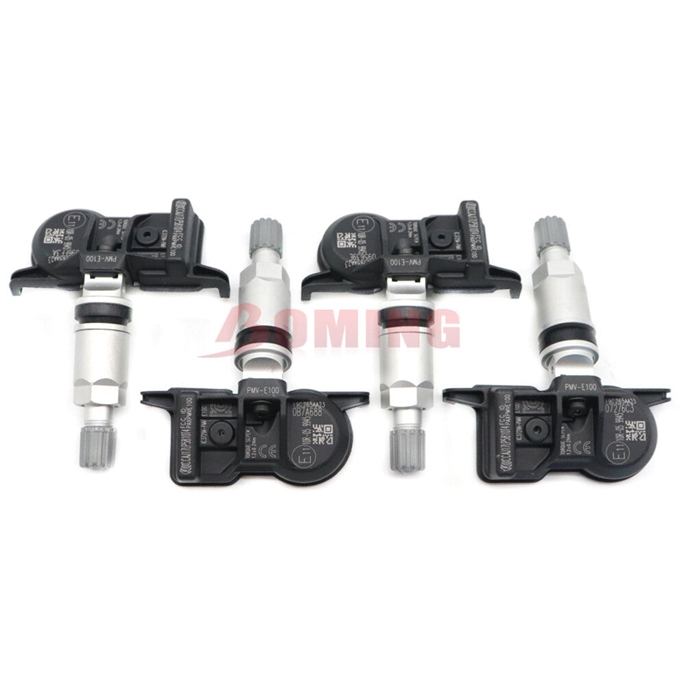 4 PMV-E100 TPMS tire pressure sensors for Toyota for Avalon for Camry 42607-02090