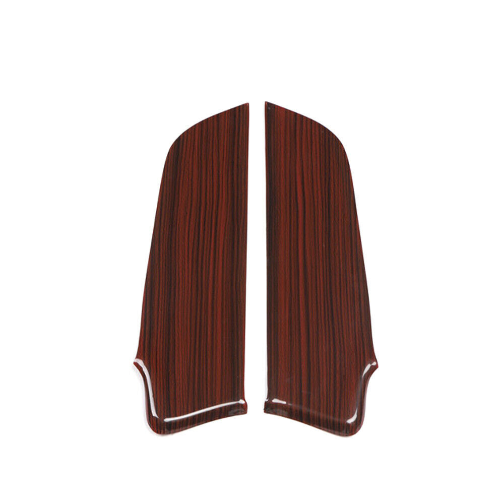 Inner Door Panel Cover Trim 2PCS Fit for Mercedes-Benz AMG35 2019-2021 Red Wood