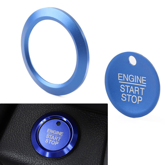 Car Engine Start Stop Switch Button Cover Trim FIT for Ford F150 2015-2020