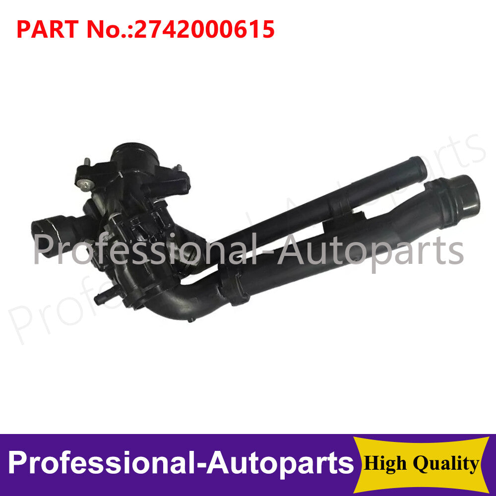 Engine Coolant Thermostat Fit for Mercedes-Benz W205 W212 X204 X253 C300 M274