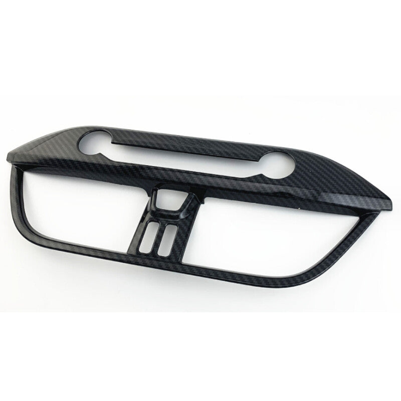 for Ford Focus 2019 Carbon ABS Air-conditioning Vent Cover Trim