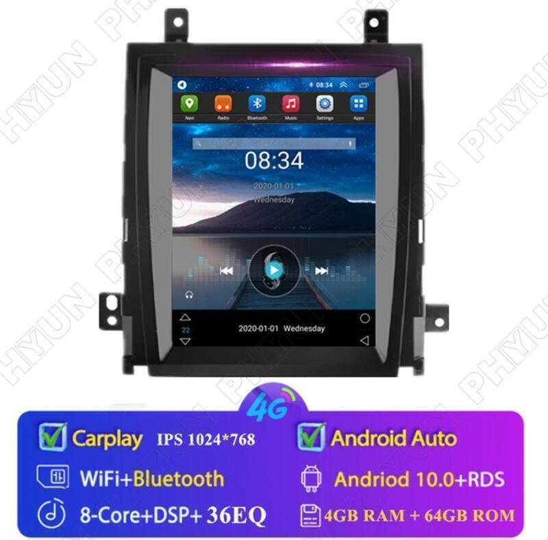 4+64GB Stereo Unit 9.7 w/Carplay For 07-14 for Cadillac for Escalade SLS Radio Nav Head