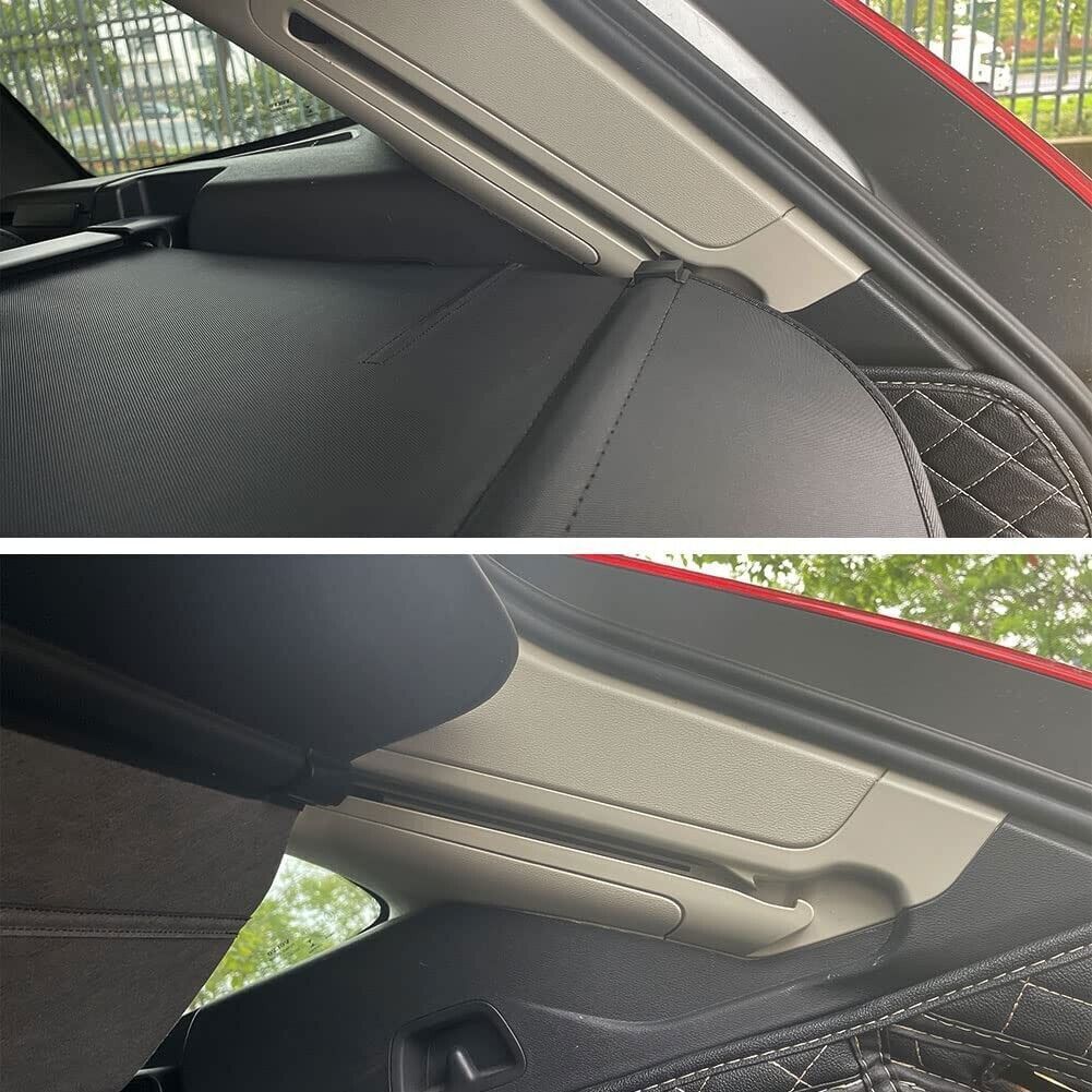 for Volvo XC60 2018-2023 Rear Trunk Security Cargo Cover Luggage Security Shield