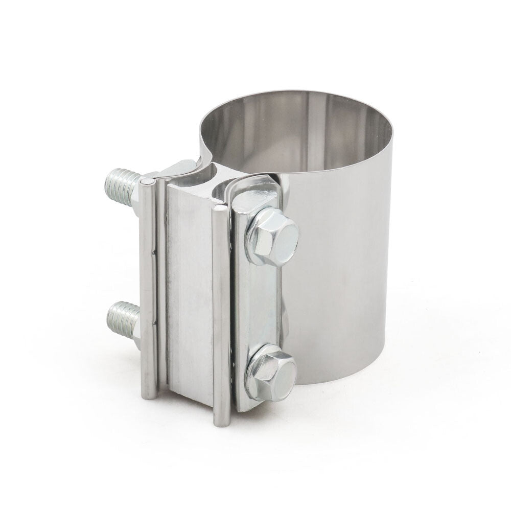 5-inch Butt connector exhaust with clip, 5-inch exhaust pipe connection (2 pieces)