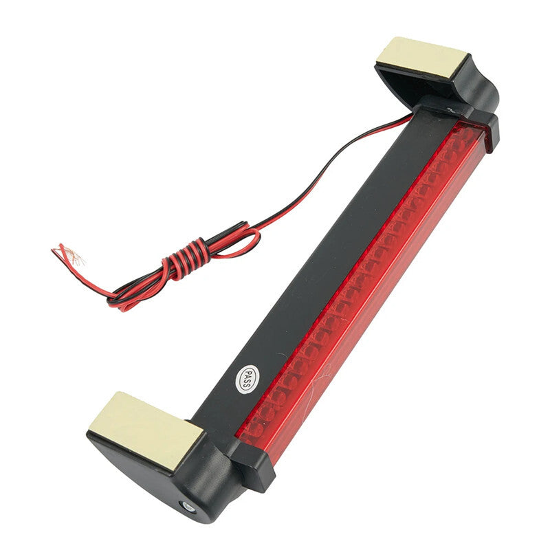 12V Red Car LED Third Brake Bar Rear Parking Signal Lamp High Mount Stop Lights