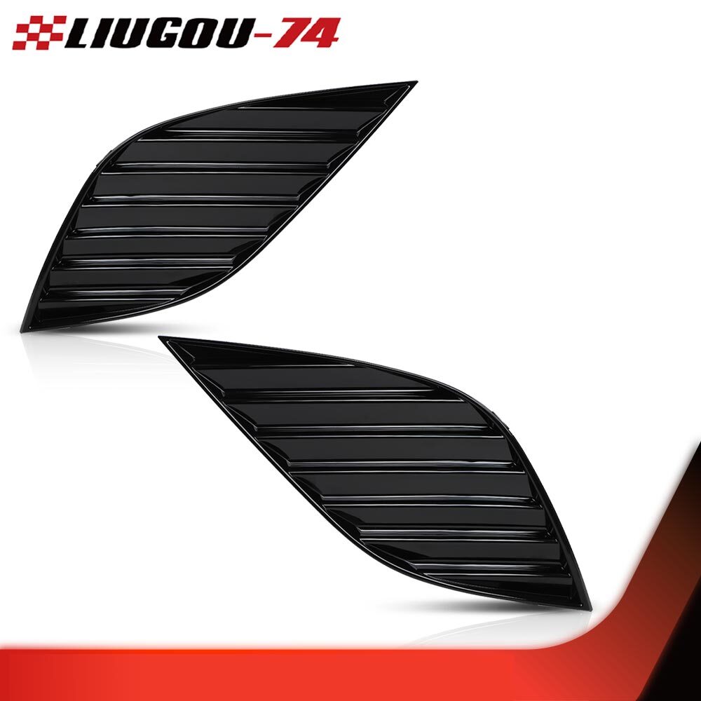 Suitable for 2018-2020 for Toyota for Camry SE XSE front bumper fog light cover bezels (1 pair)