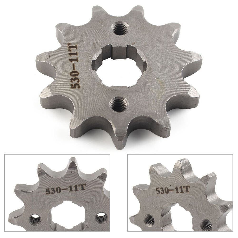 530 11T Chain Front Sprocket Cog 20mm For 125cc-350cc Dirt Pit Bike ATV Go Kart