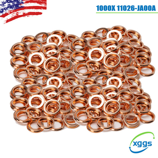 1000X Metal Oil Drain Plug Crusher Washing Machine Gasket Suitable for Nissan for Infiniti 11026-JA00A