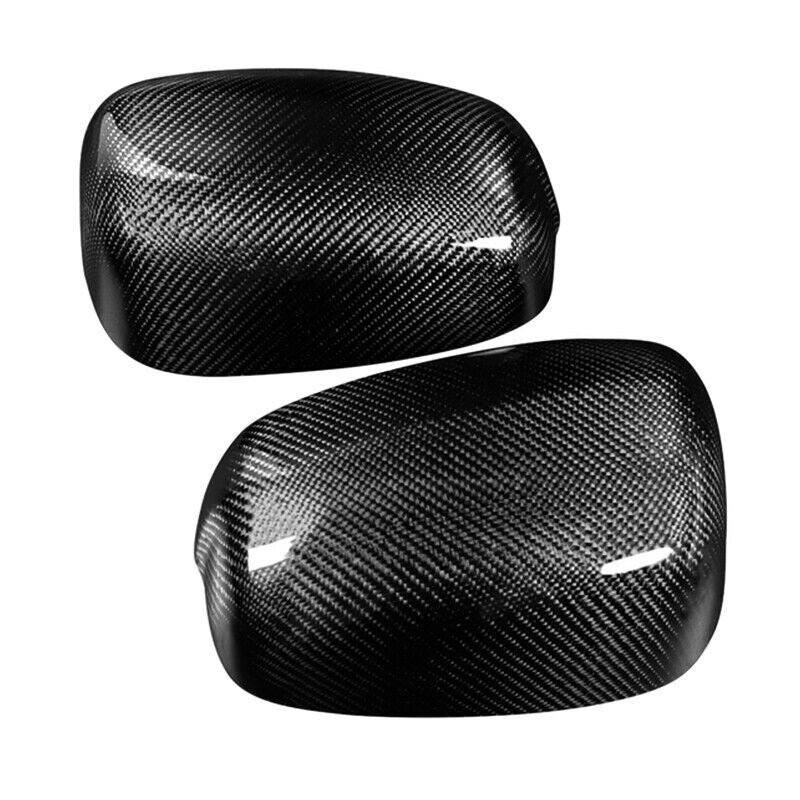 Pair Real Carbon Fiber Car Side Mirror Cover Caps Fit for Honda 2008 2009-2013