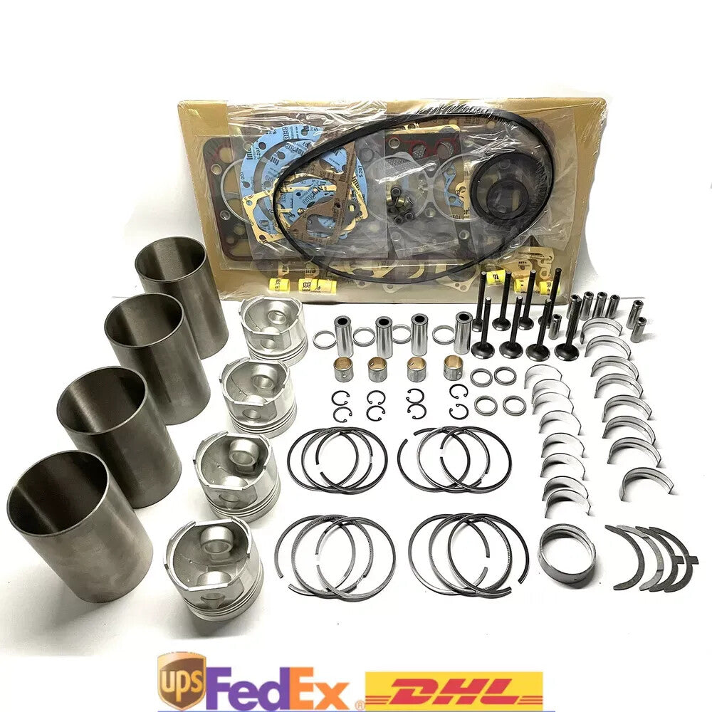 Engine Rebuild Kit Major Overhaul For Kubota Bobcat V1702 V1702B 743 733
