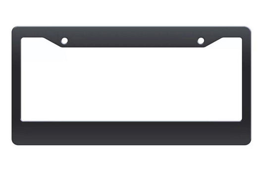 Car license plate frame cover cap, trunk black plastic, suitable  for ford
