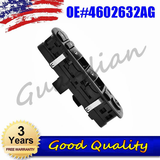 Front left drive side power window switch 4602632AG for Dodge JOURNEY NITRO