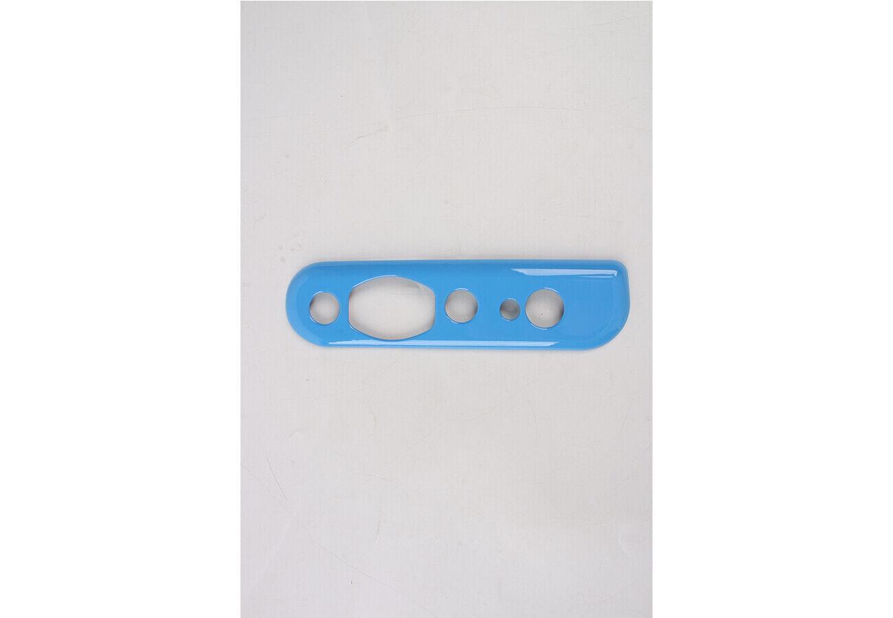 light blue Rear tailgate lock buckle panel cover trim for Ford Bronco 2021-2023
