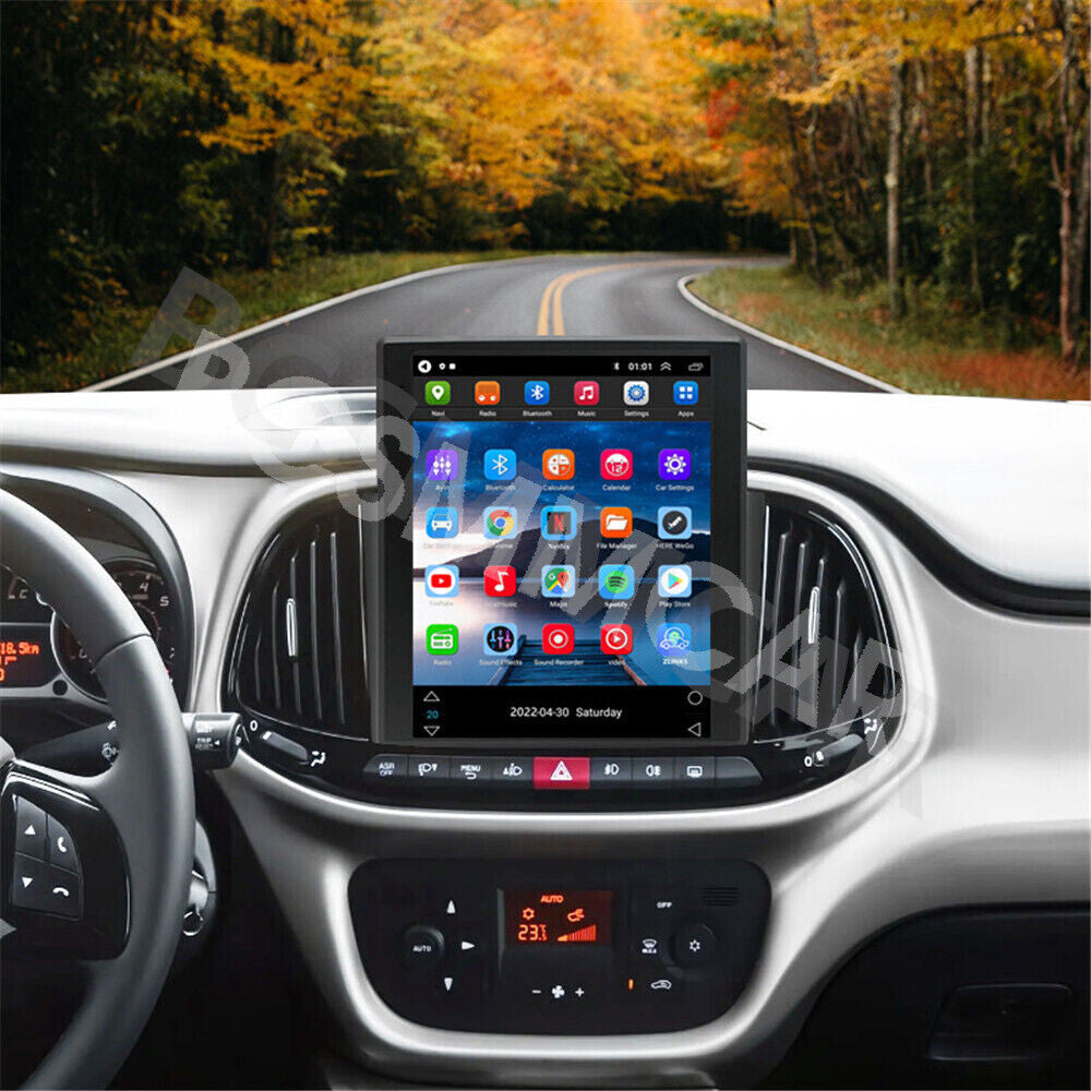 For Carplay Android 13 Car Stereo Radio GPS WiFi Fit for Fiat Doblo 2015-2019