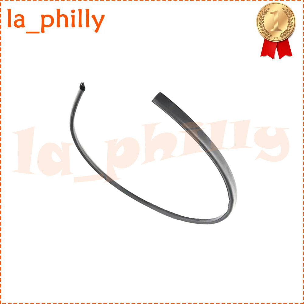 Engine Hood Sealing Gasket Rear for BMW E70 E71 E72 for X5 X5M X6 X6M Black Rubber