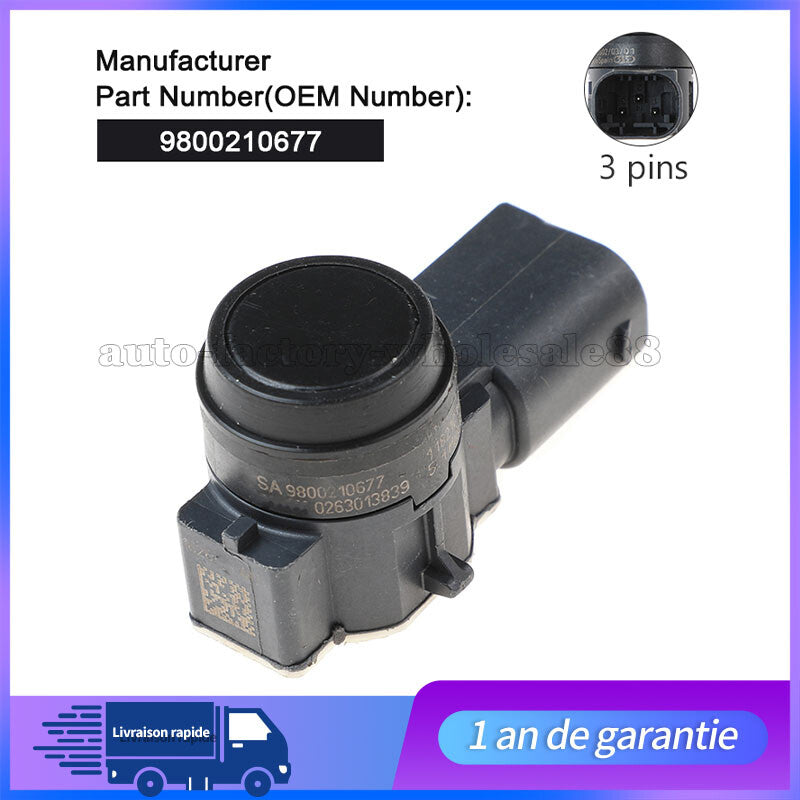 4X STATIONNEMENT CAPTEUR DE STATIONNEMENT POUR for CITROEN for PEUGEOT 9800210677XT NEUF