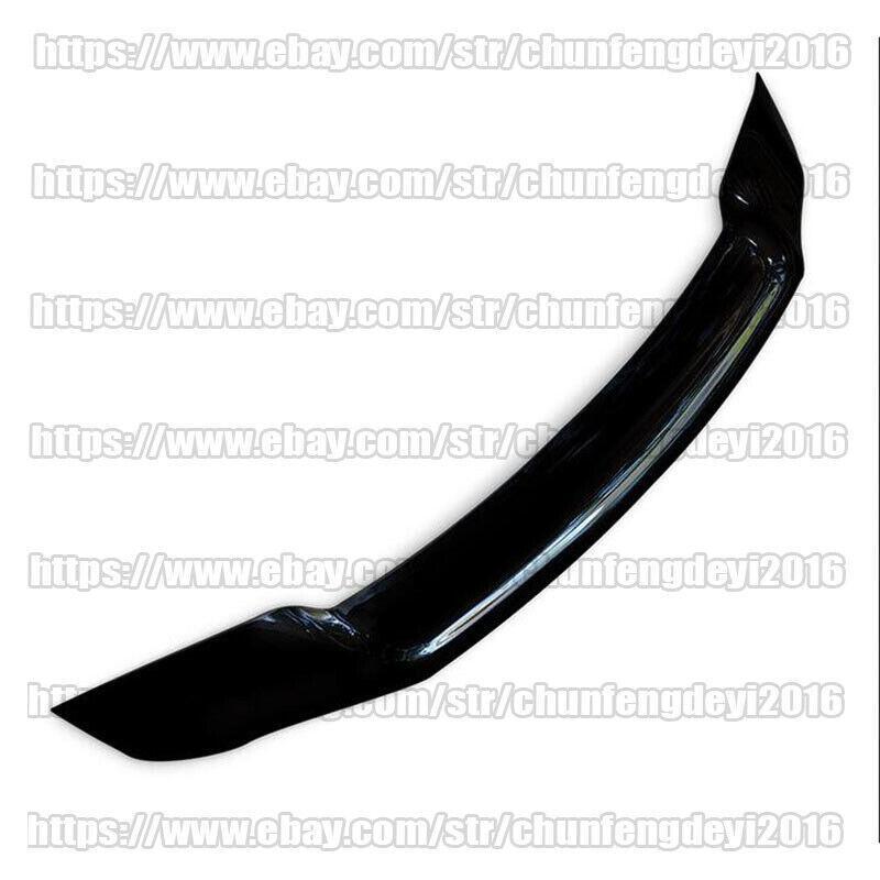 Glossy Black R Style Rear Spoiler Tail Trunk Lip Wing for Honda Accord 2018-2022